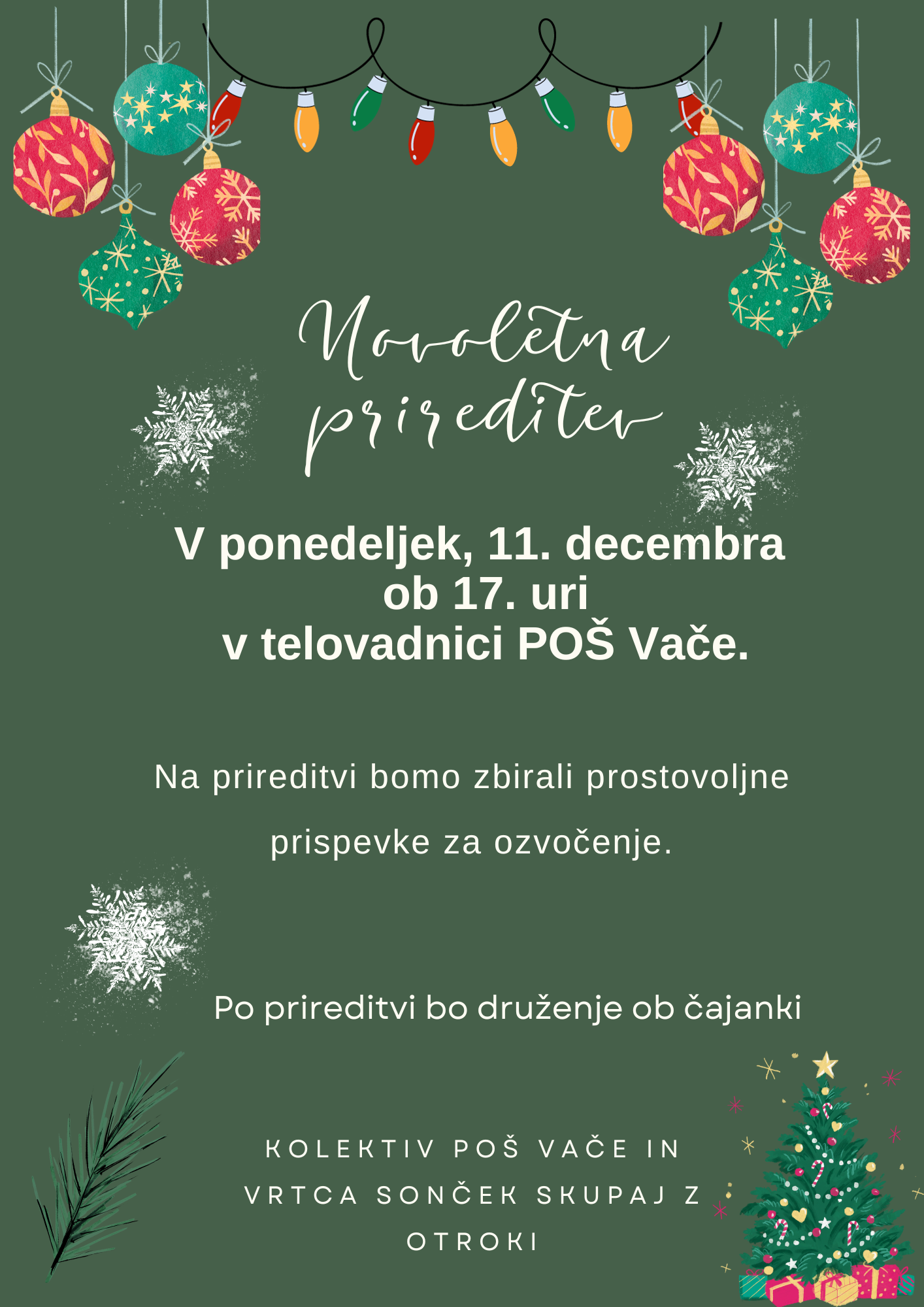 Novoletna prireditev vabilo