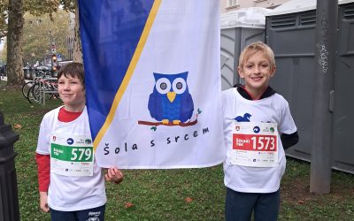 UČENCI OŠ GRADEC NA LJUBLJANSKEM MARATONU